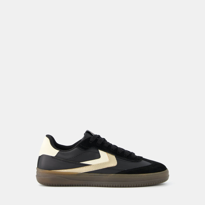 Moudda BERSHKA - Baskets rétro noires - Tunisie 1