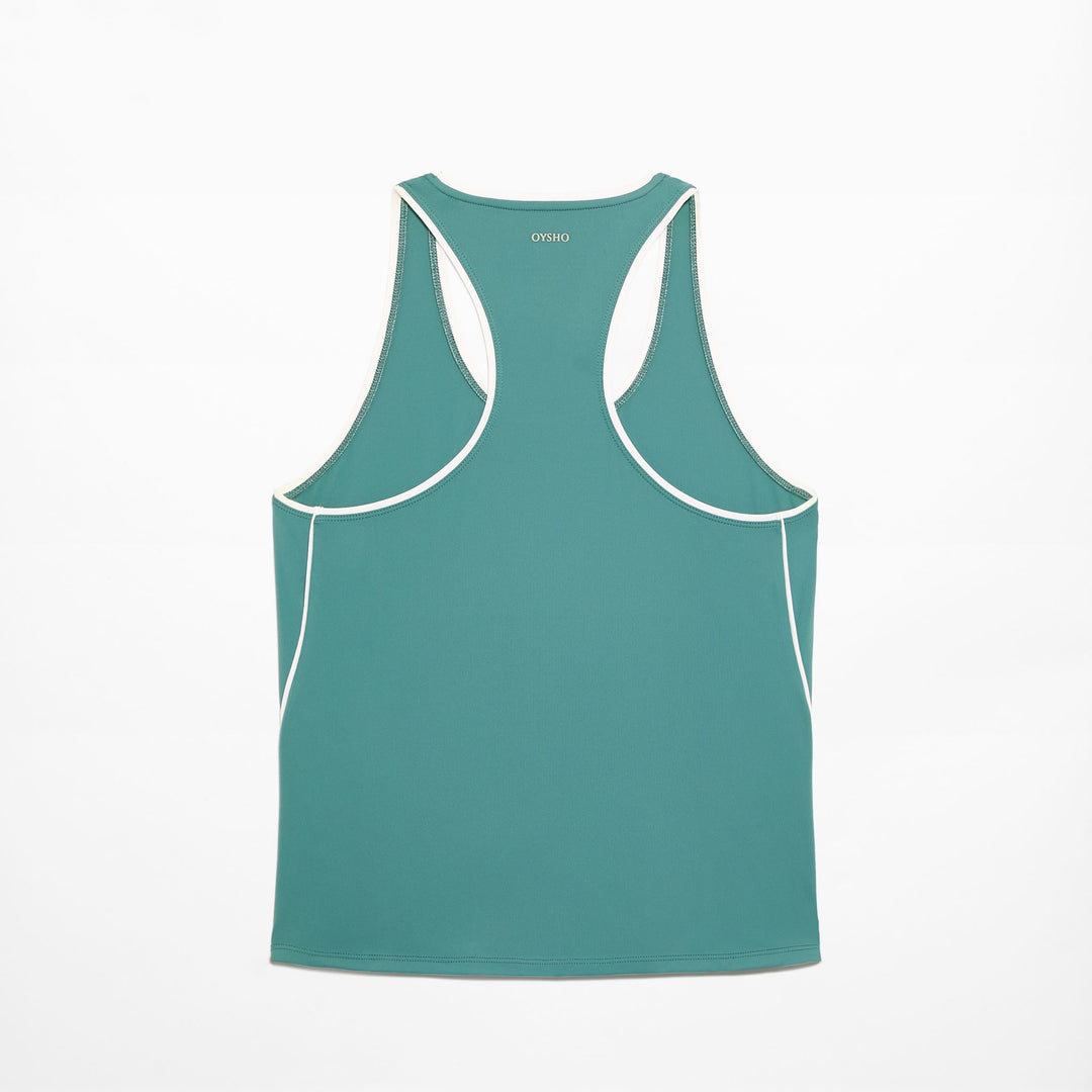Moudda Oysho - T-Shirt Technique Padel avec Passepoil - Tunisie 4