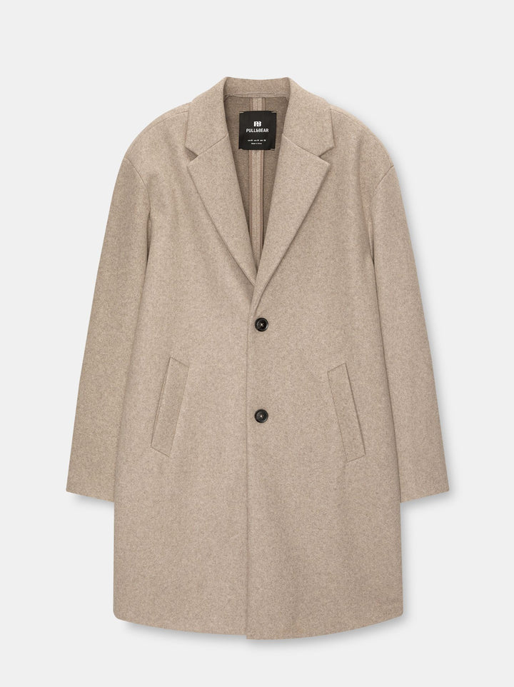 Moudda PULL & BEAR - Manteau Basique en Drap - Tunisie 2