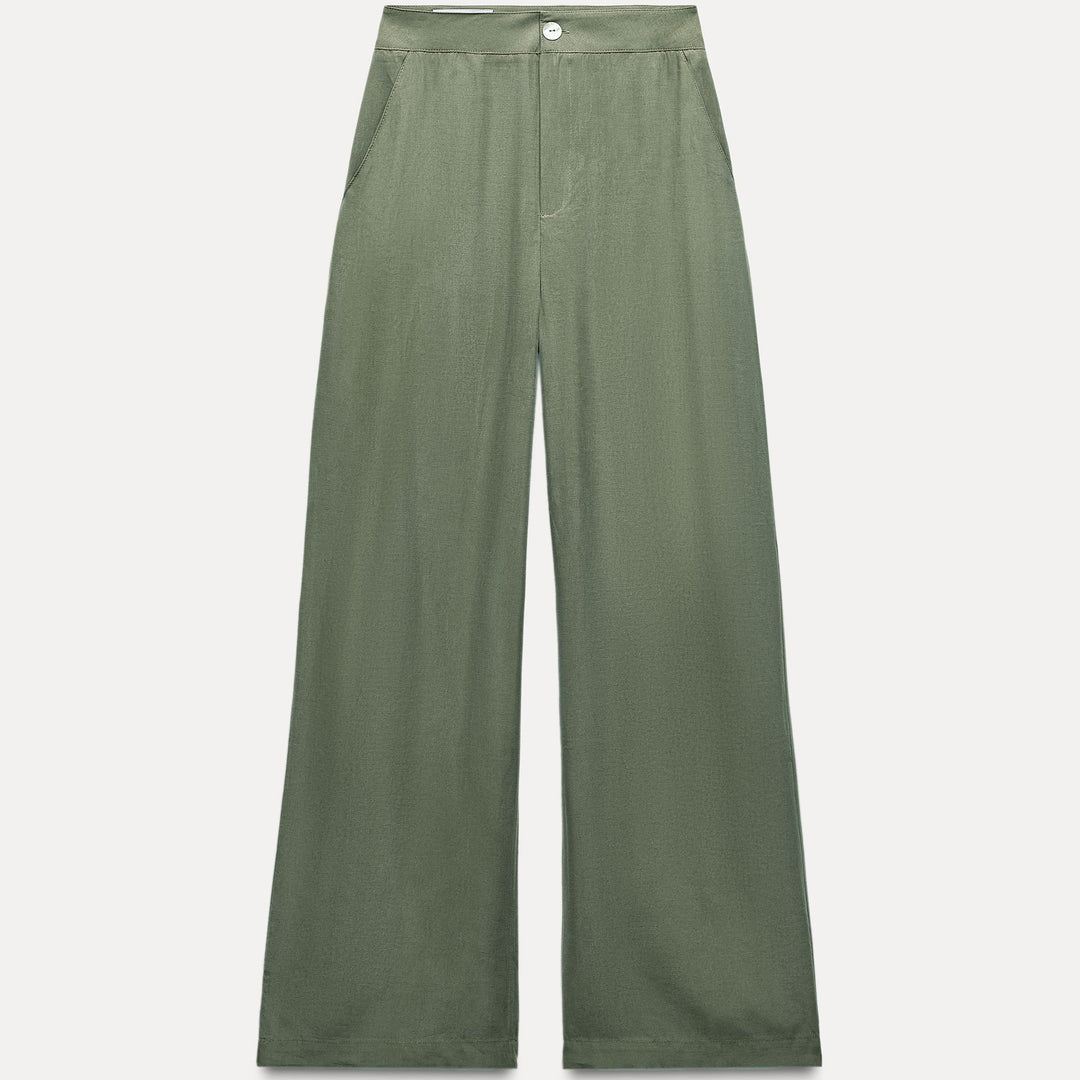 Moudda ZARA - Ensemble pantalon large en cupro - Tunisie 2