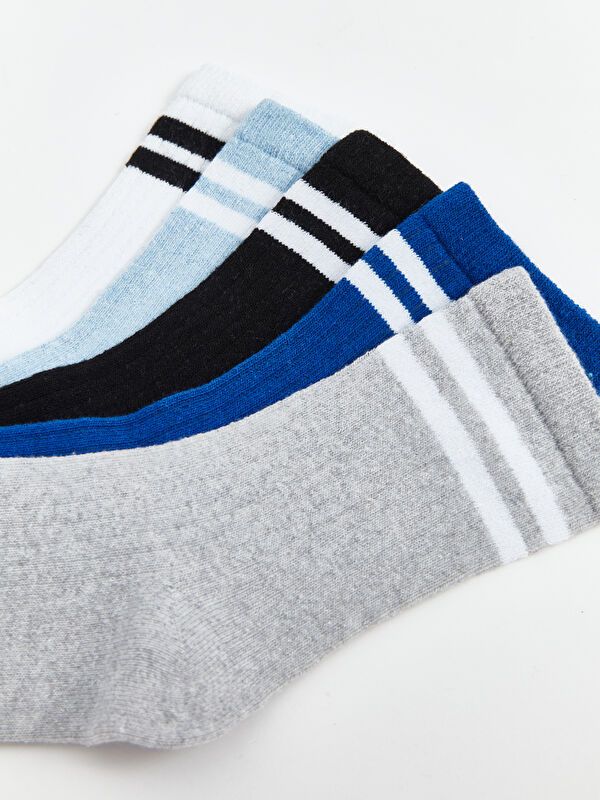 Moudda LC Waikiki - Chaussettes courtes Garçon Fil mélangé teint - Tunisie 3