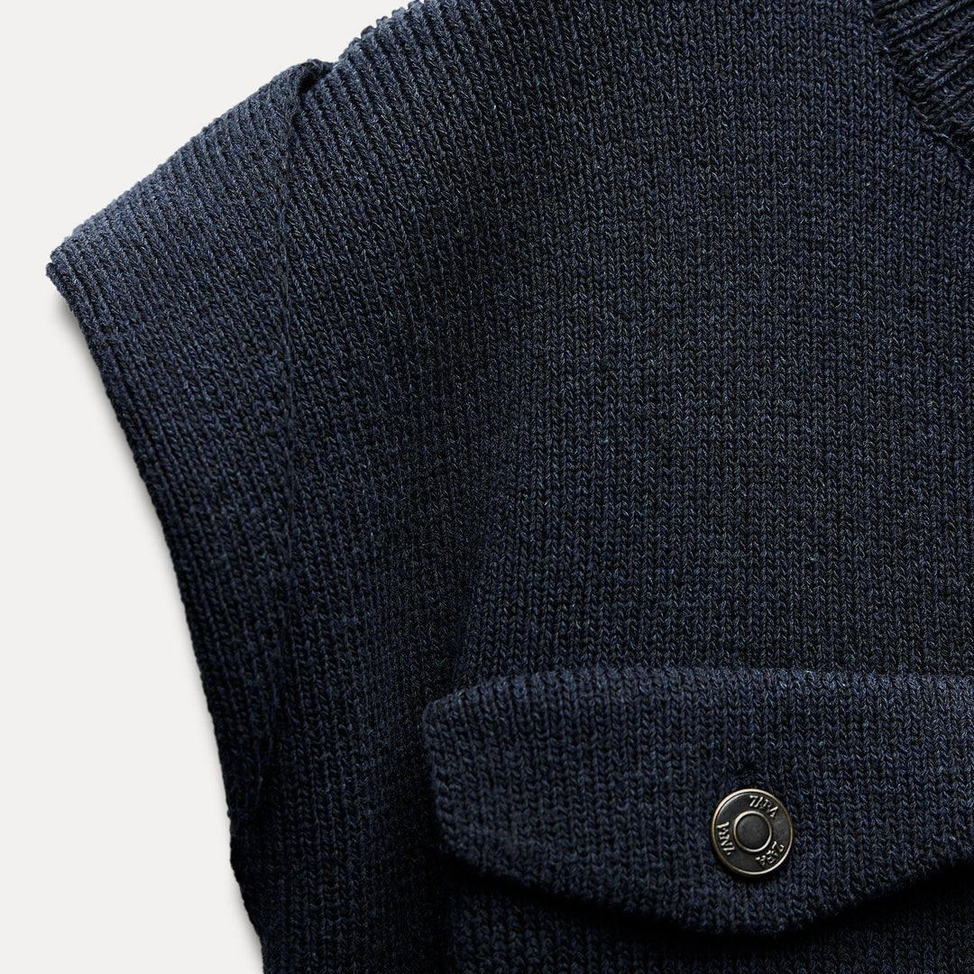 Moudda ZARA - Gilet oversized imitation jean poches devant - Tunisie 4