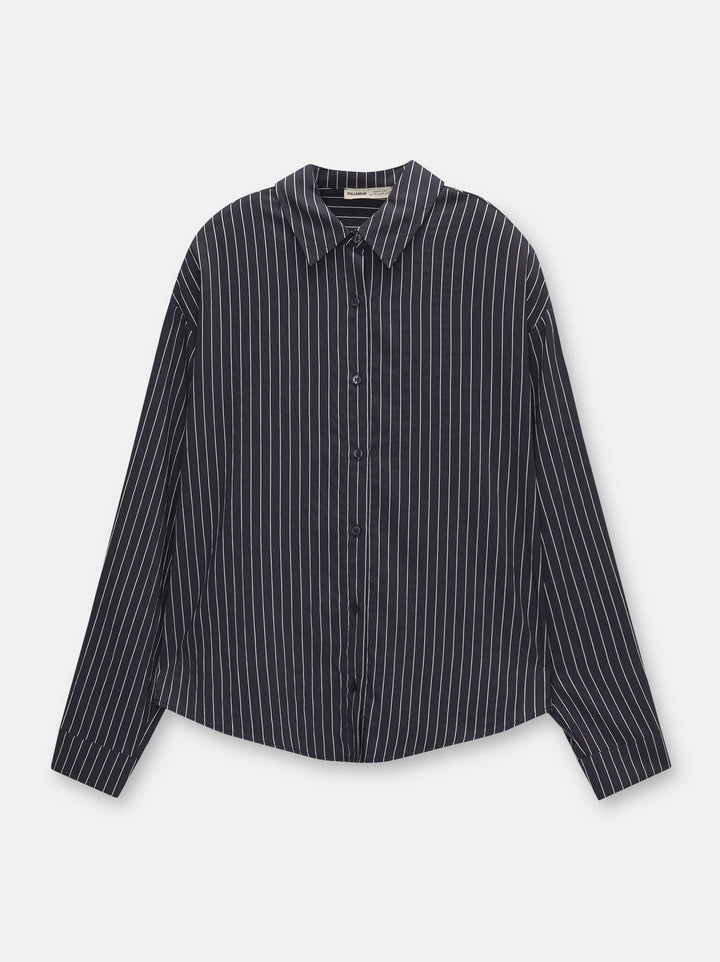 Moudda PULL & BEAR - Chemise Fluide Poche Vif Rayure S - Tunisie 2