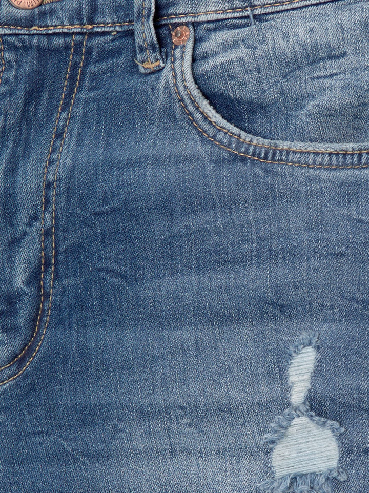 Moudda PULL & BEAR - Pantalon Denim Skinny Déchiré TK IN - Tunisie 4