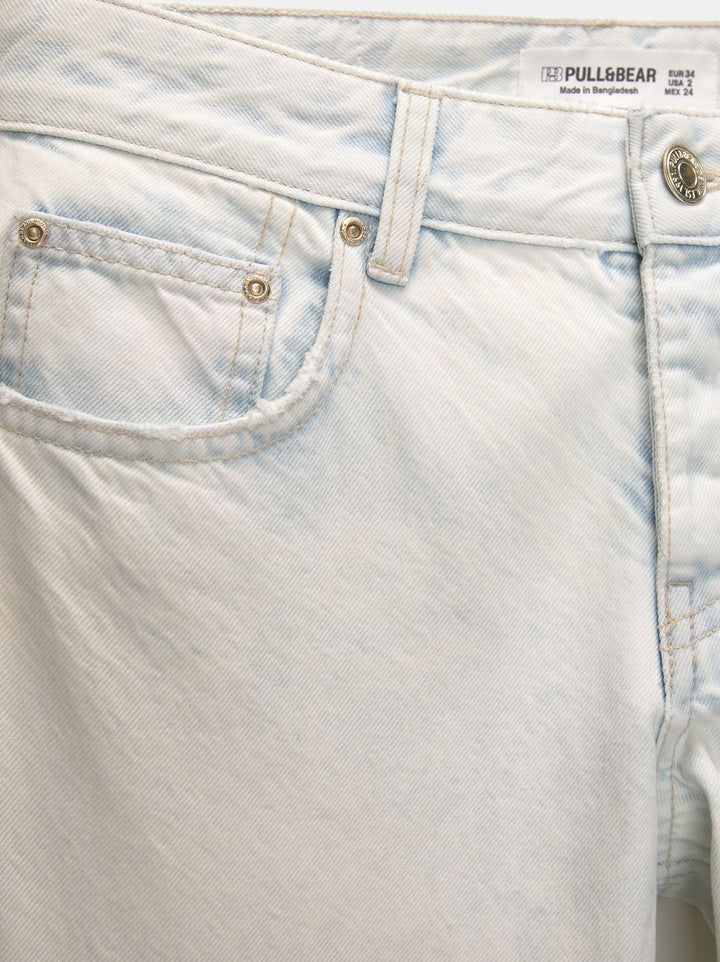 Moudda PULL & BEAR - Pantalon Droit Tir Bas Pirate - Tunisie 2