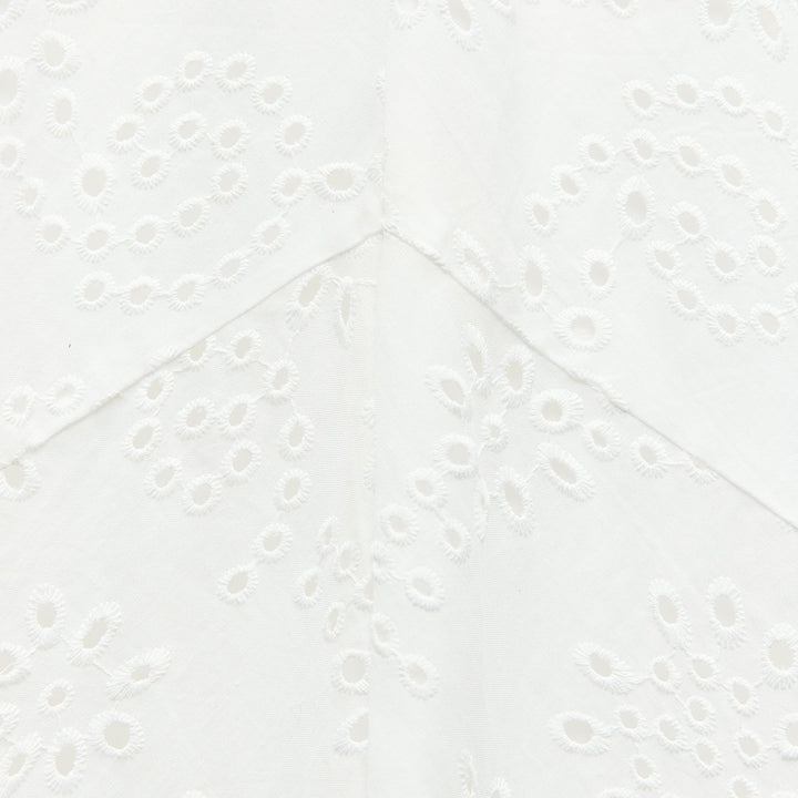 Moudda ZARA - Robe Midi Sans Manches Broderie Anglaise - Tunisie 4