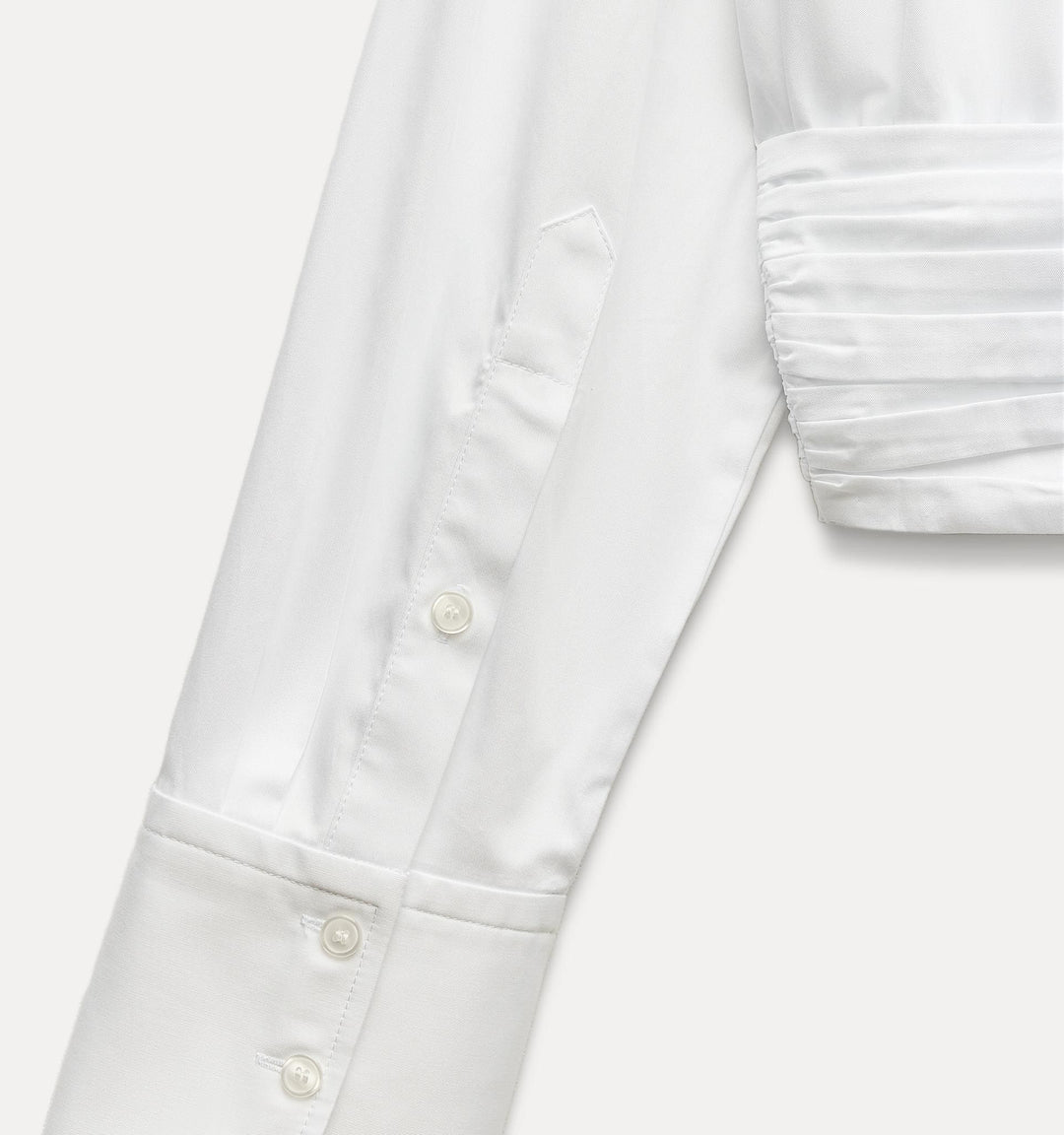 Moudda ZARA - Chemise gabardine manches longues découpe ceinture - Tunisie 1