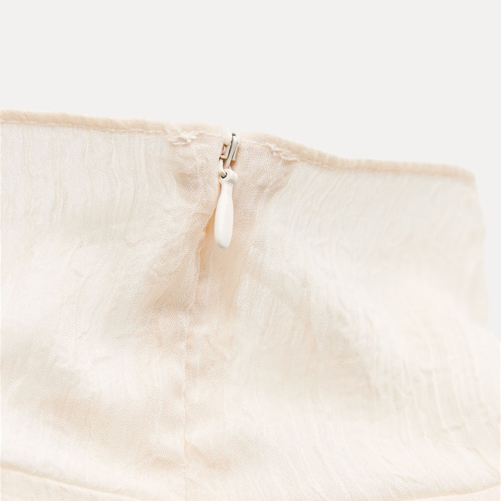 Moudda ZARA - Chemise col haut tissu froissé - Tunisie 4