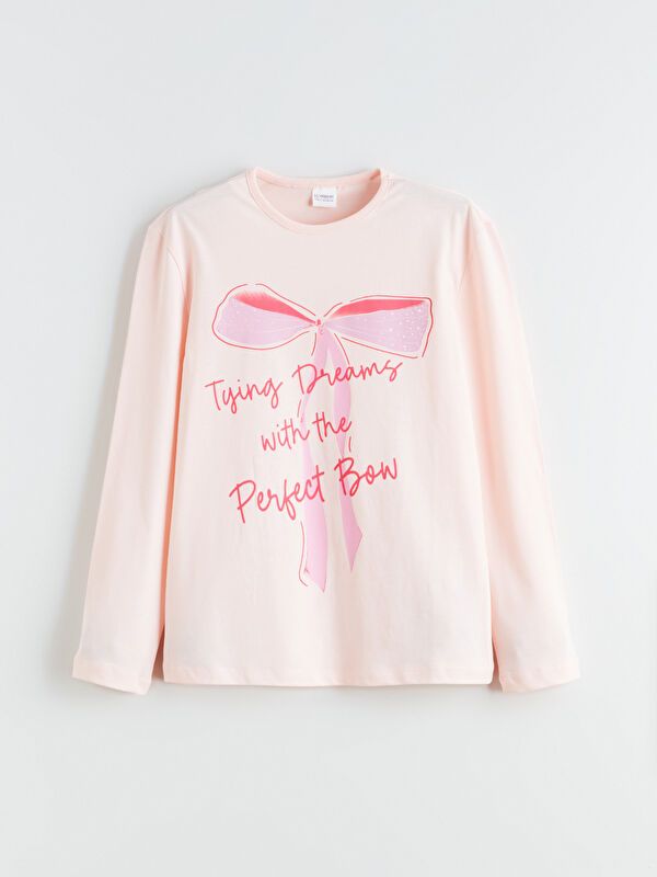 Moudda LC Waikiki - Pyjama manches longues en jersey mi-saison pour Fille - Tunisie 2