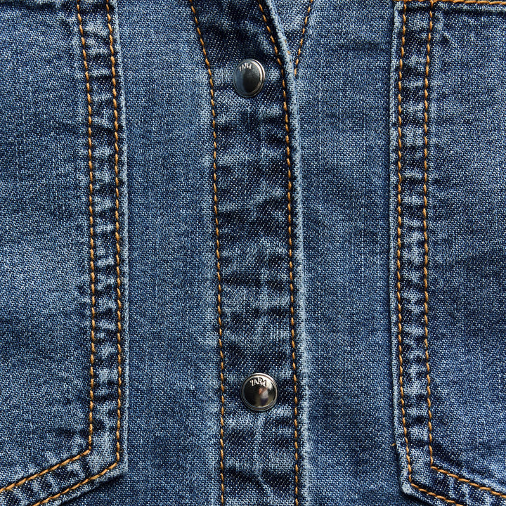 Moudda ZARA - Chemise en Jean à Poches Plaquées - Tunisie 4