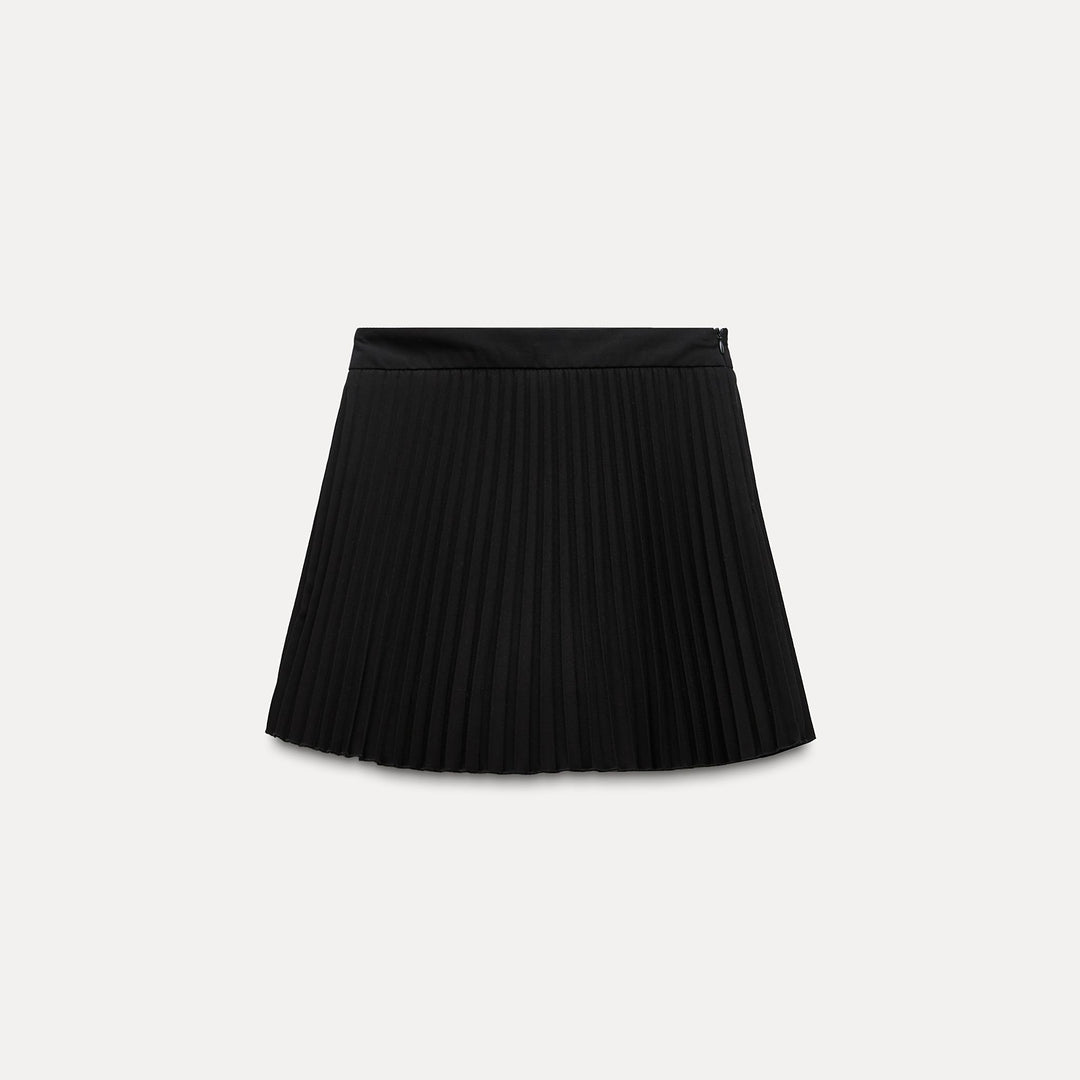 Moudda ZARA - Jupe-pantalon noire plissée - Tunisie 2