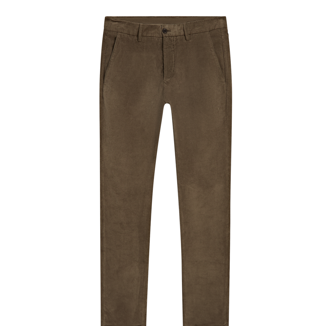 Moudda Massimo Dutti - Pantalon chino velours côtelé couleurs coupe slim - Tunisie 1
