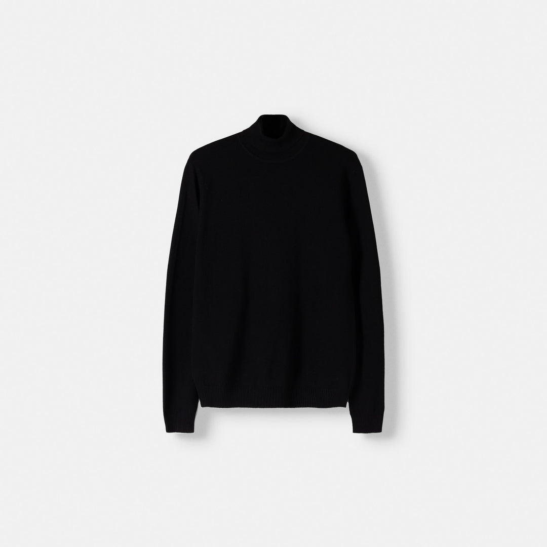 Moudda BERSHKA - Pull Col Montant Maille Lisse Viscose - Tunisie 1
