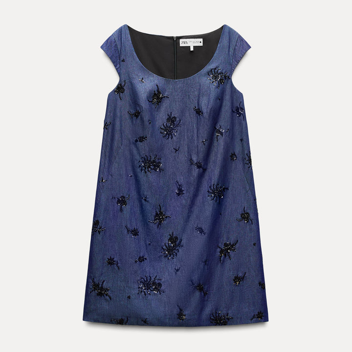 Moudda ZARA - Robe jean ornements - Tunisie 1