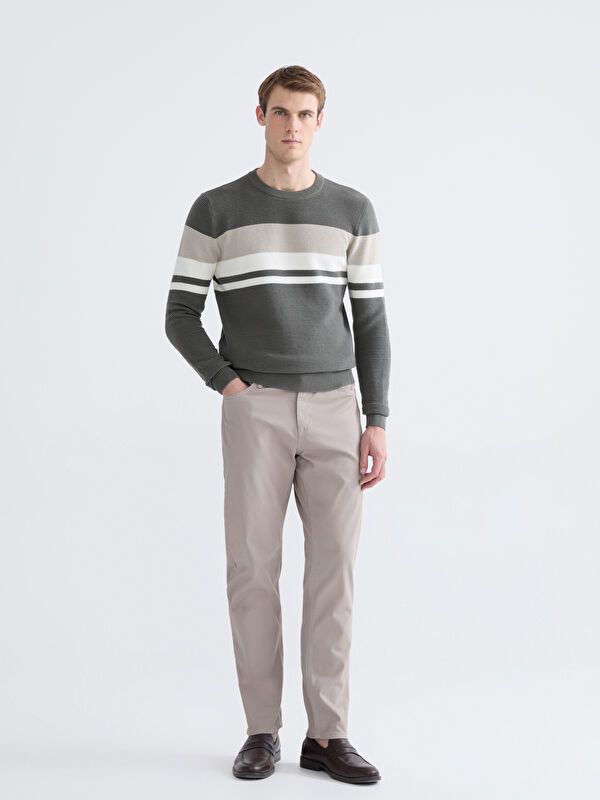 Moudda LC Waikiki - Pantalon chino basique mi-saison en tissu pour Homme - Tunisie 1