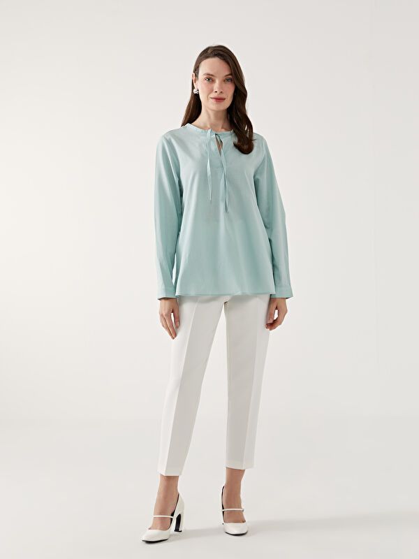 Moudda LC Waikiki - Chemise tissée cv à manches longues pour Femmes - Tunisie 2