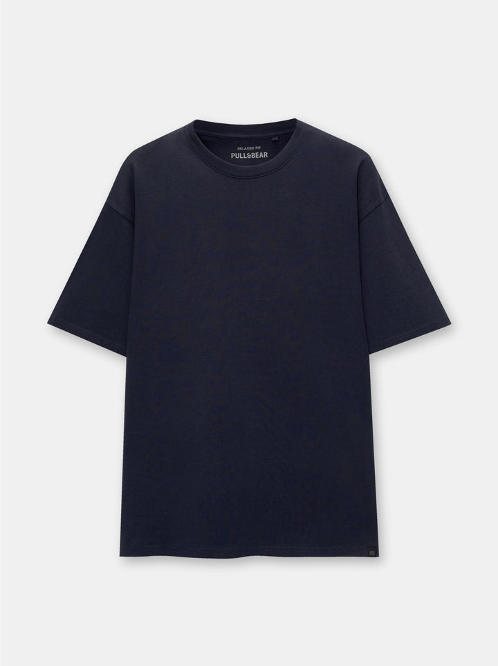 Moudda PULL & BEAR - T-Shirt Demi-Manches Basique Premium - Tunisie 1