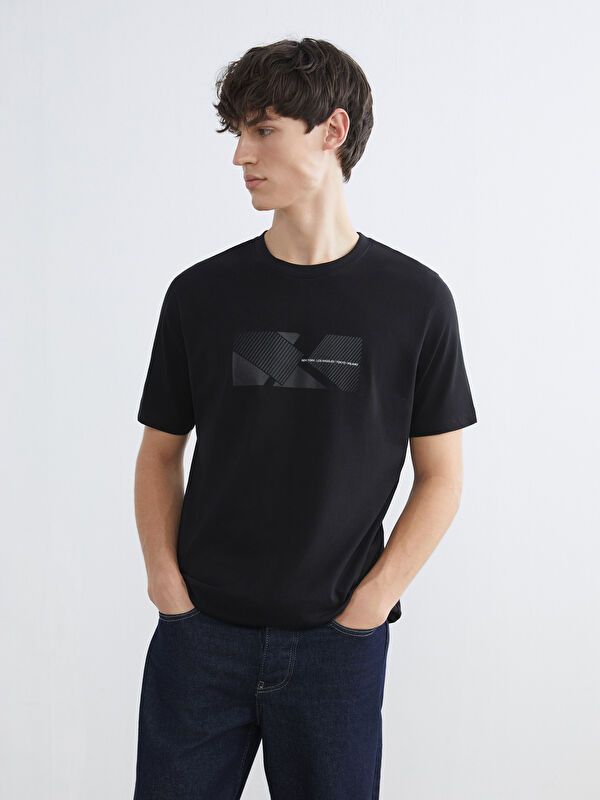 Moudda LC Waikiki - T-shirt imprimé manches courtes en jersey - Tunisie 5