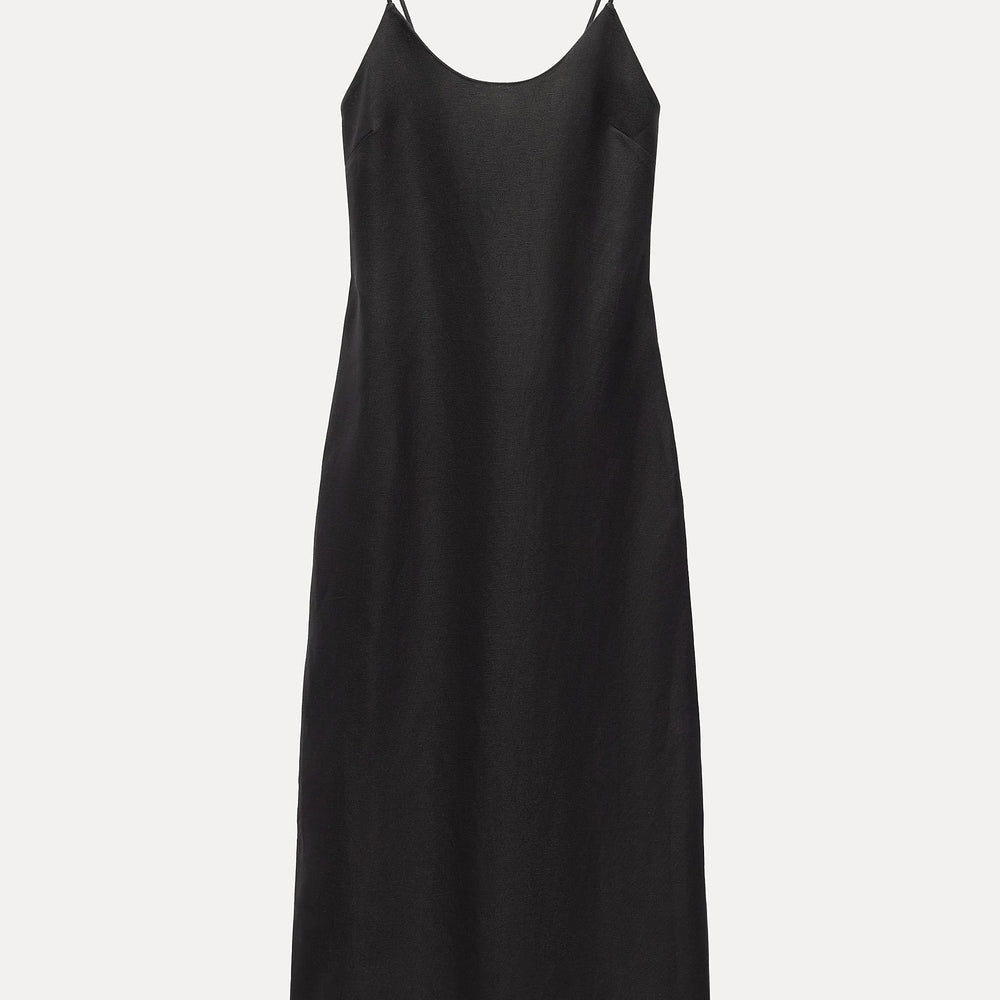 Moudda ZARA - Robe Midi à Bretelles Lin et Viscose - Tunisie 2