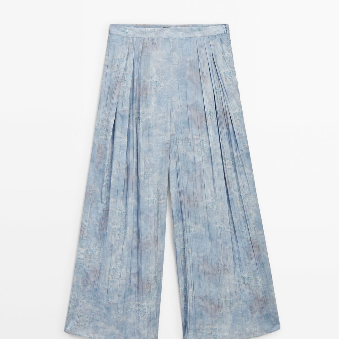 Moudda Massimo Dutti - Pantalon imprimé plissé - Tunisie 2
