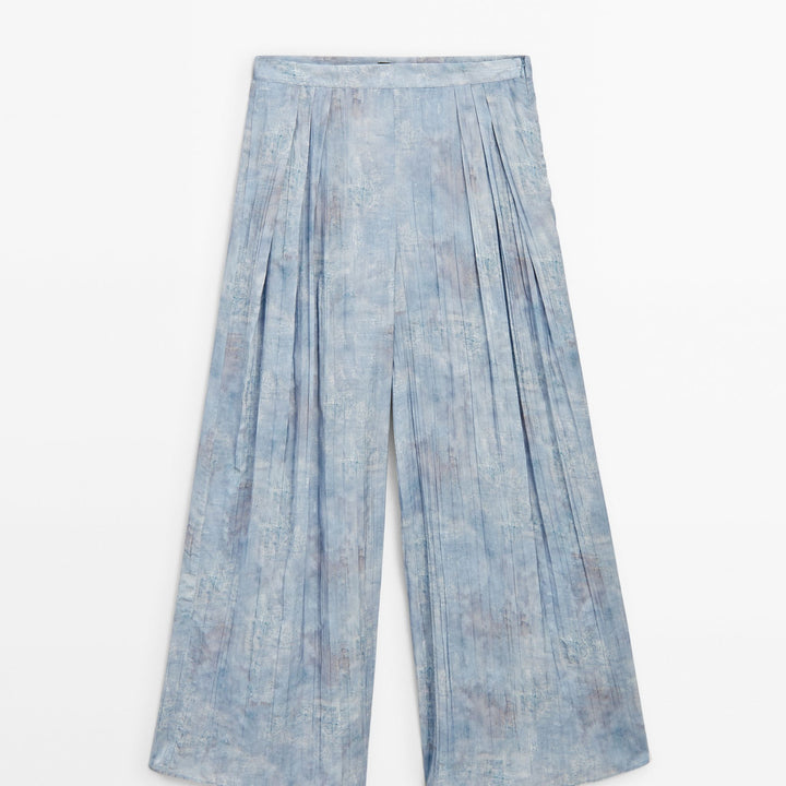Moudda Massimo Dutti - Pantalon imprimé plissé - Tunisie 2
