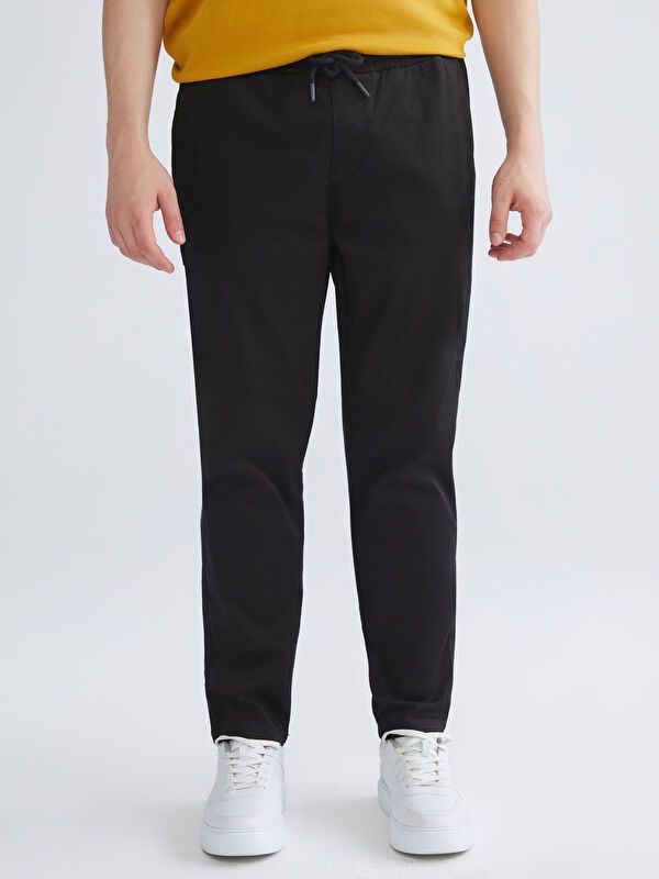Moudda LC Waikiki - Pantalon tissé moyen Homme Noir - Tunisie 2