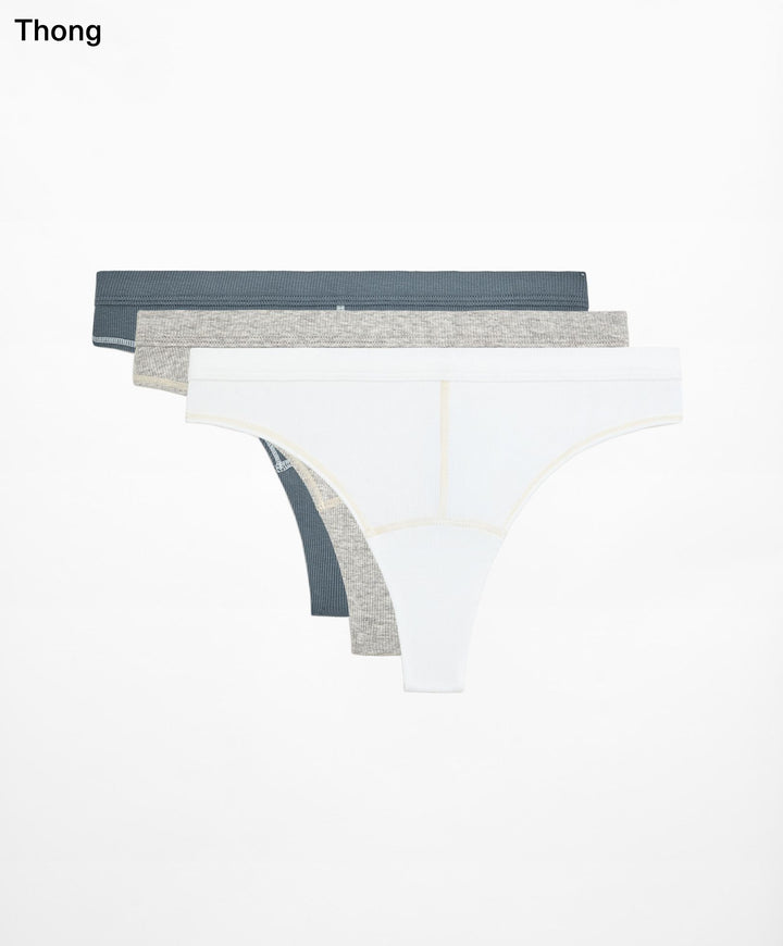 Moudda Oysho - Culotte 3D Coton Côtelé Collection Contraste - Tunisie 1