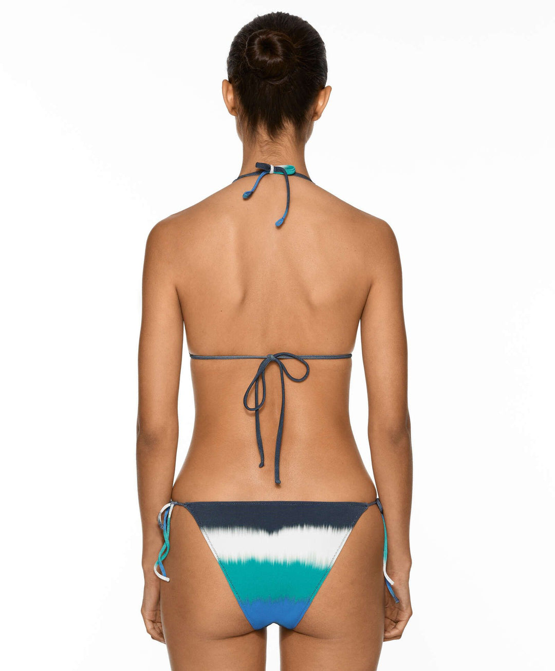 Moudda Oysho - Culotte Moyenne à Nœuds Rayé Tie Dye - Tunisie 5