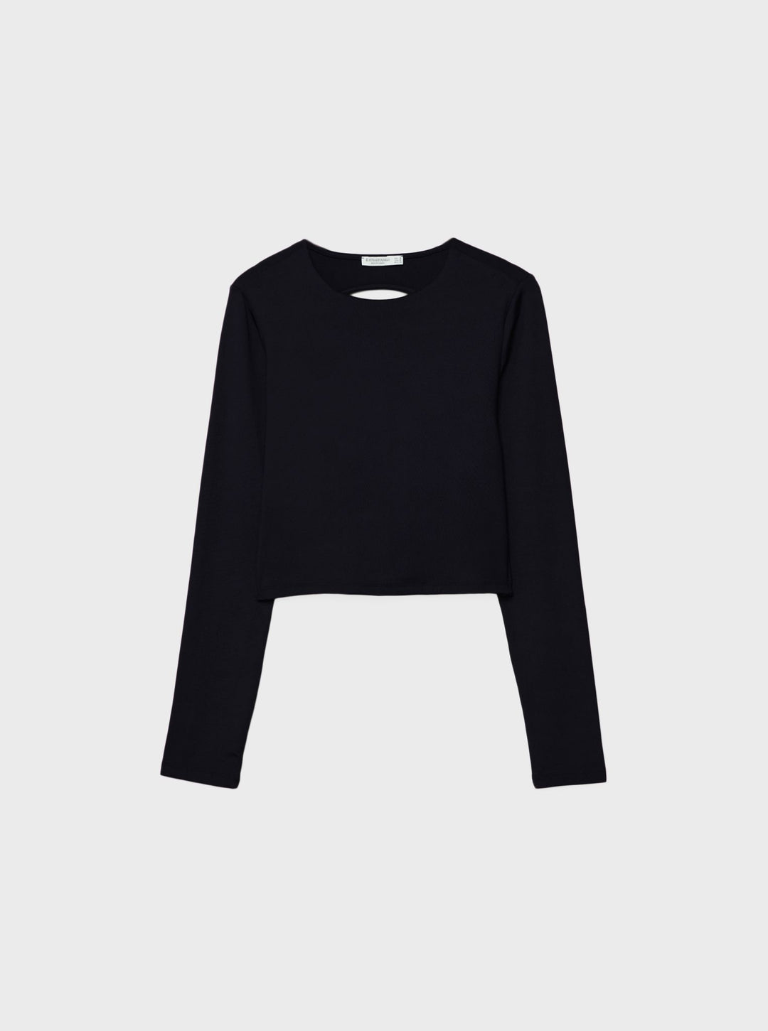 Moudda STRADIVARIUS - T-Shirt Cropped Manches longues Dos Nu - Tunisie 2