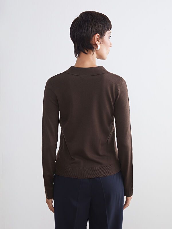 Moudda LC Waikiki - Cv tricot pullover mid pour Femmes - Tunisie 4