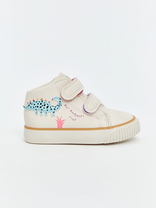 Moudda LC Waikiki - Chaussures casual montantes Fille Imprimé blanc - Tunisie 2