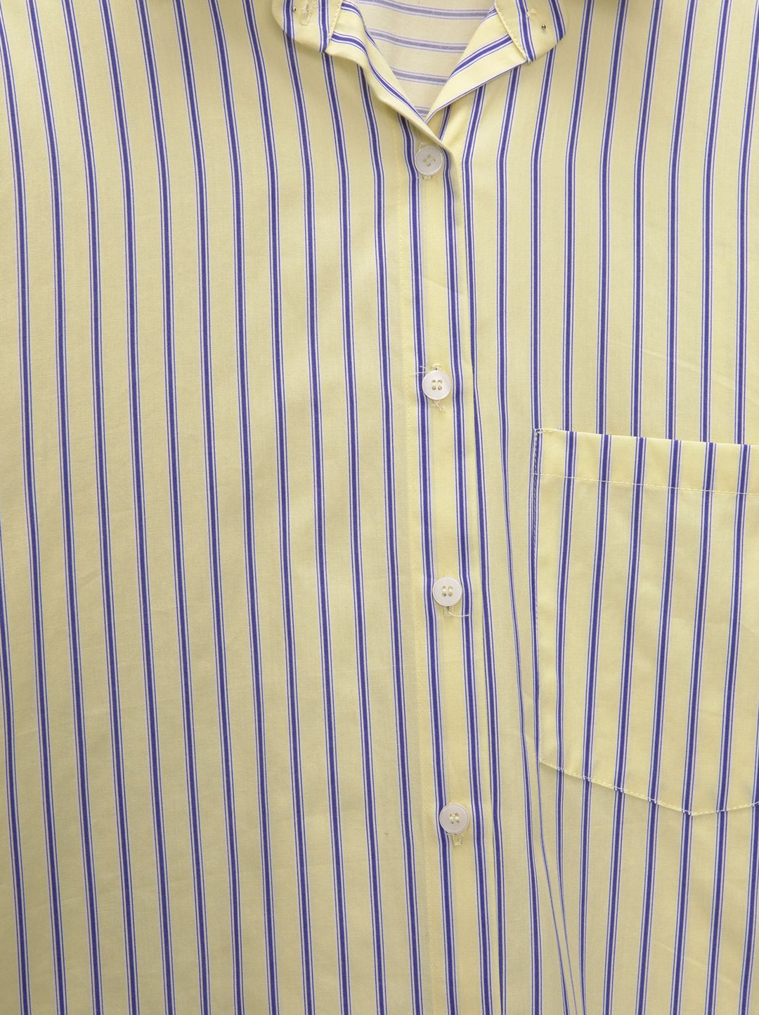 Moudda PULL & BEAR - Chemise Pacific Rayures Jaunes - Tunisie 2