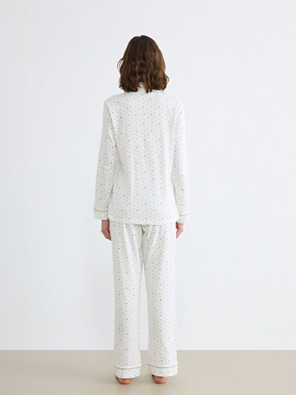 Moudda LC Waikiki - Pyjama manches longues en jersey pour Femme - Tunisie 4
