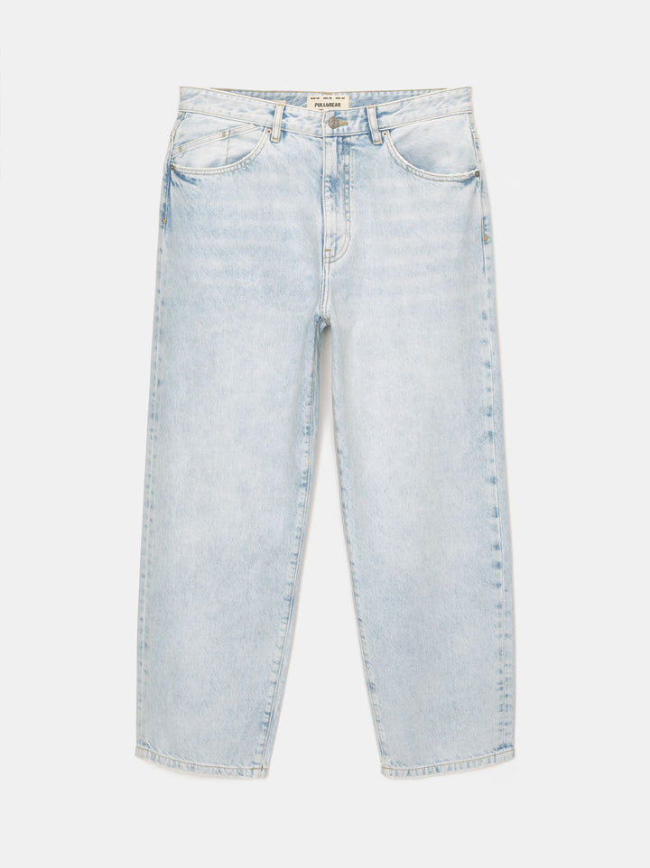 Moudda PULL & BEAR - Pantalon Denim Loose Fit - Tunisie 5