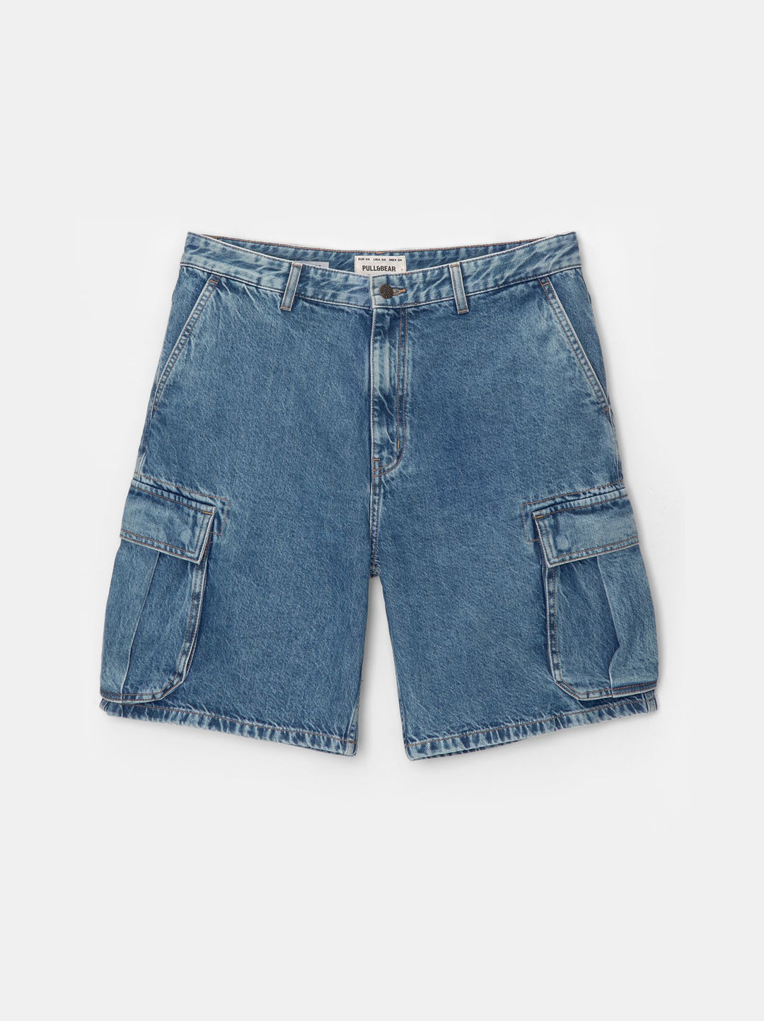 Moudda PULL & BEAR - Bermuda Denim Cargo Basique STWD - Tunisie 2