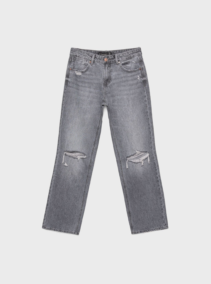 Moudda STRADIVARIUS - Jean Straight Bas 50% Coton Biologique - Tunisie 2