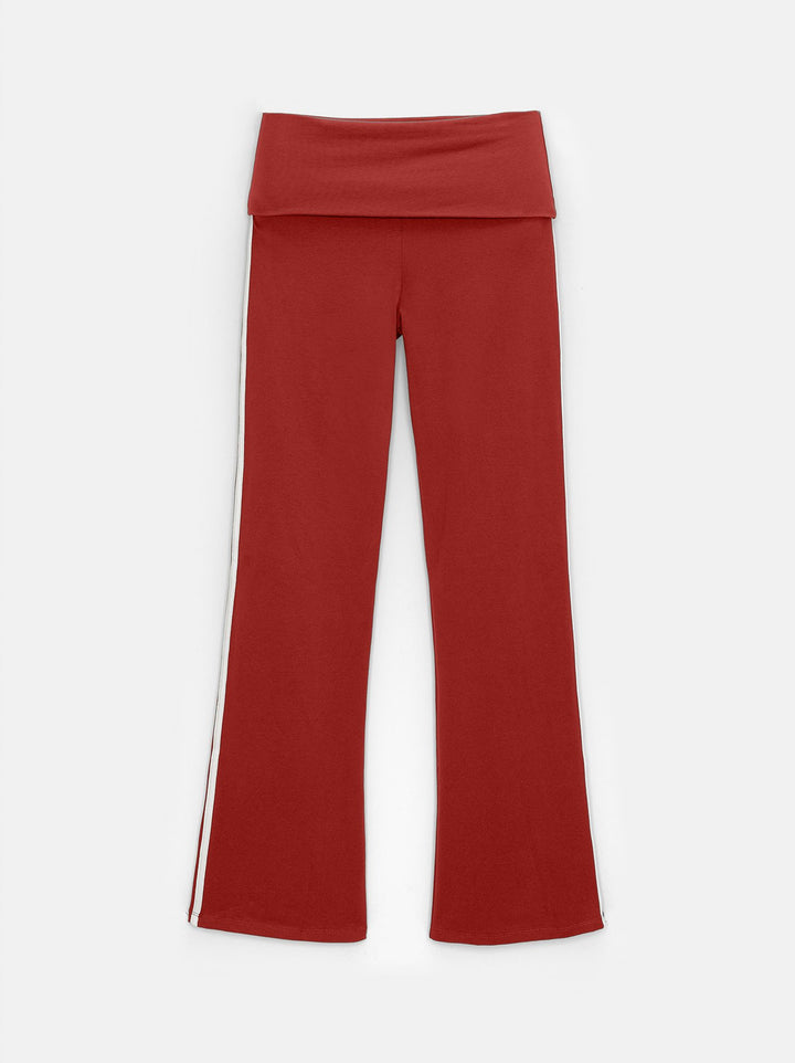 Moudda PULL & BEAR - Pantalon Flare Revers Bandes - Tunisie 4