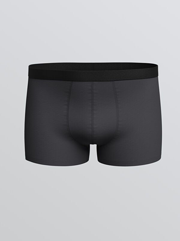 Moudda LC Waikiki - Boxer basique Homme Gris foncé - Tunisie 2
