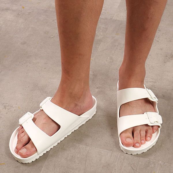 Moudda Birkenstock - Claquettes BIRKENSTOCK Arizona EVA White - Tunisie 4