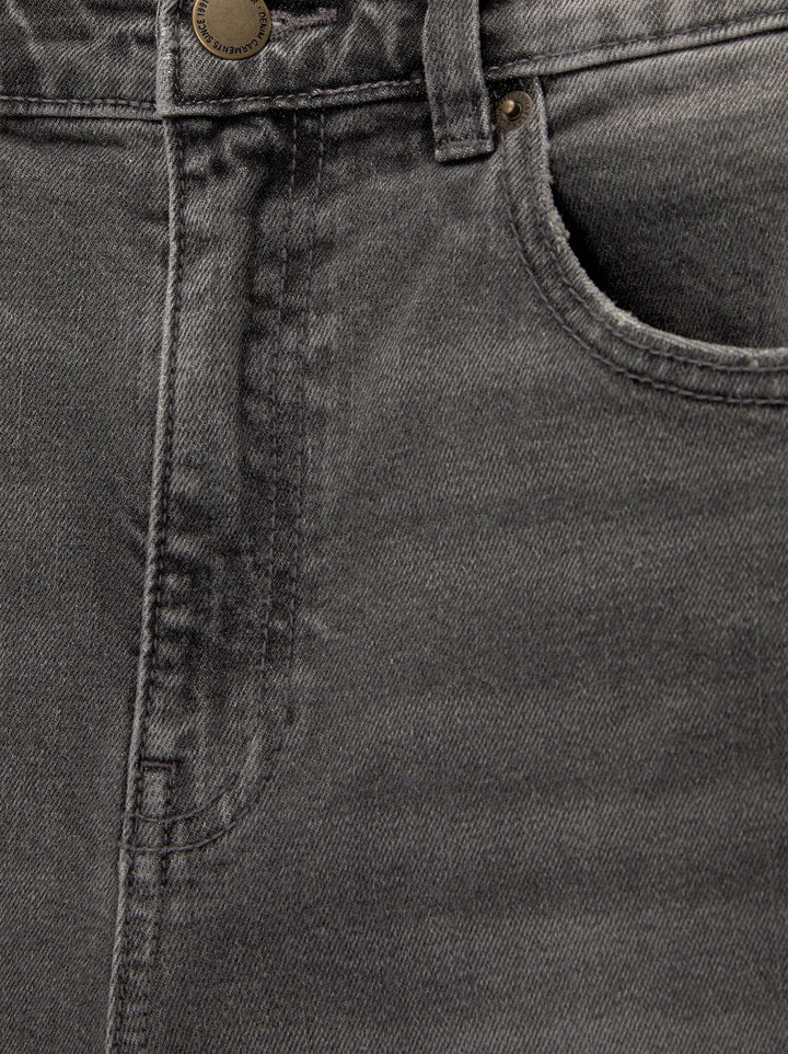 Moudda PULL & BEAR - Pantalon Mom Confort Gris - Tunisie 2