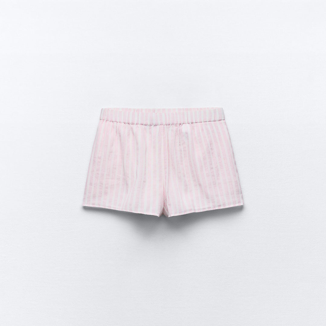 Moudda ZARA - Short pyjama fluide rayé - Tunisie 1