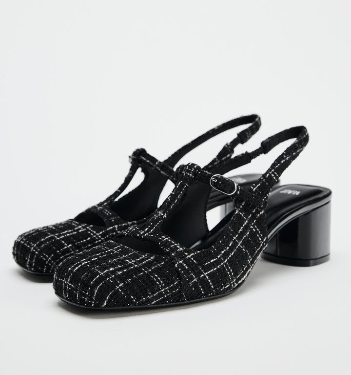 Moudda ZARA - Mary Jane talon tweed SP - Tunisie 4