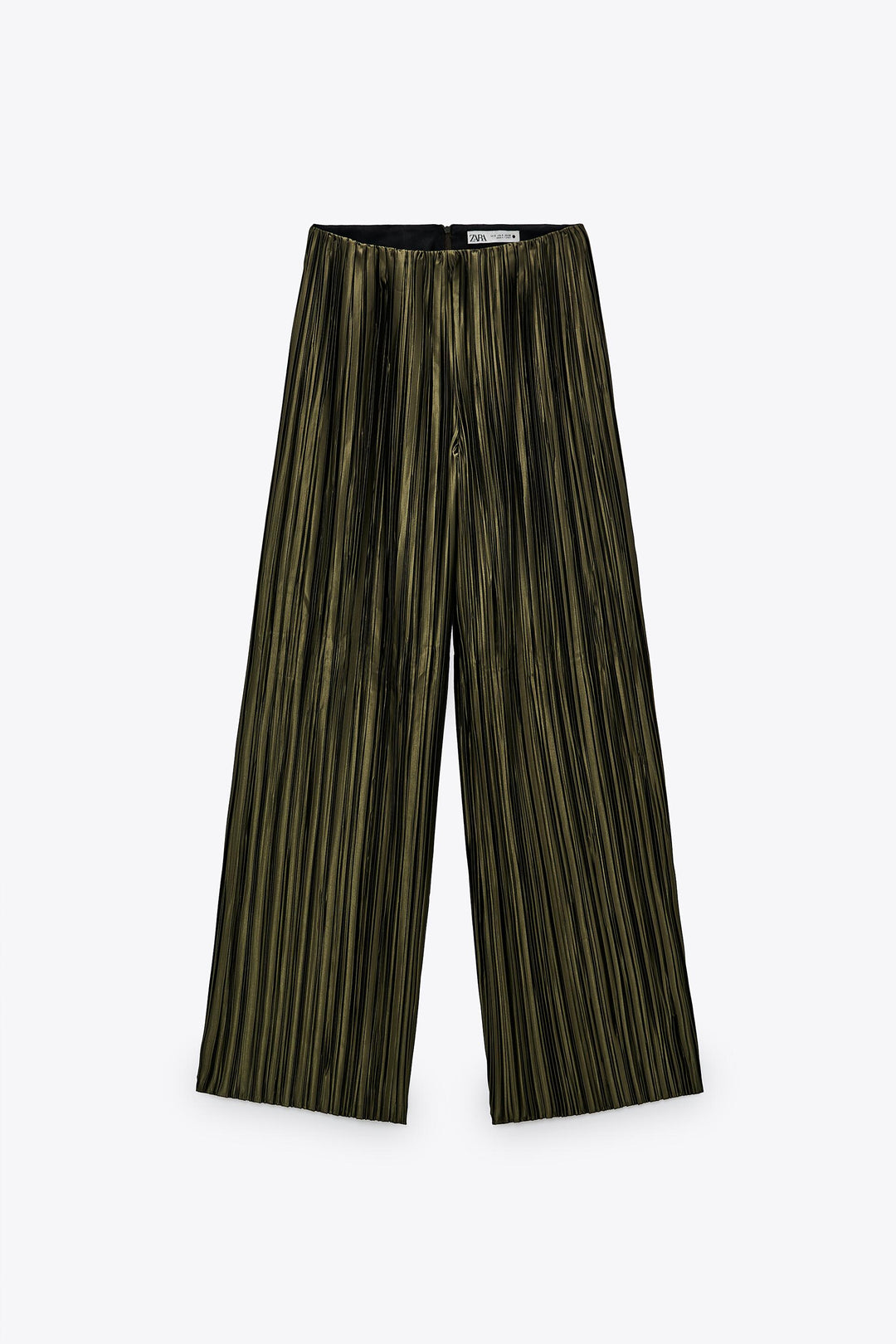Pantalon large plissé