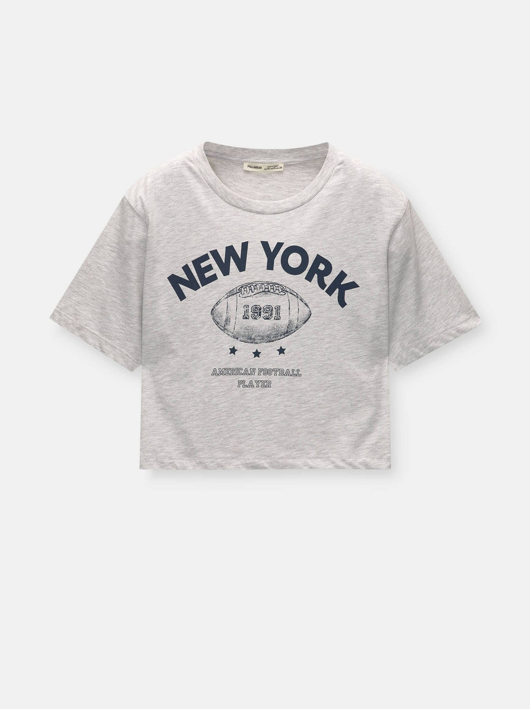 Moudda PULL & BEAR - Body Graphique Sport Gris - Tunisie 1