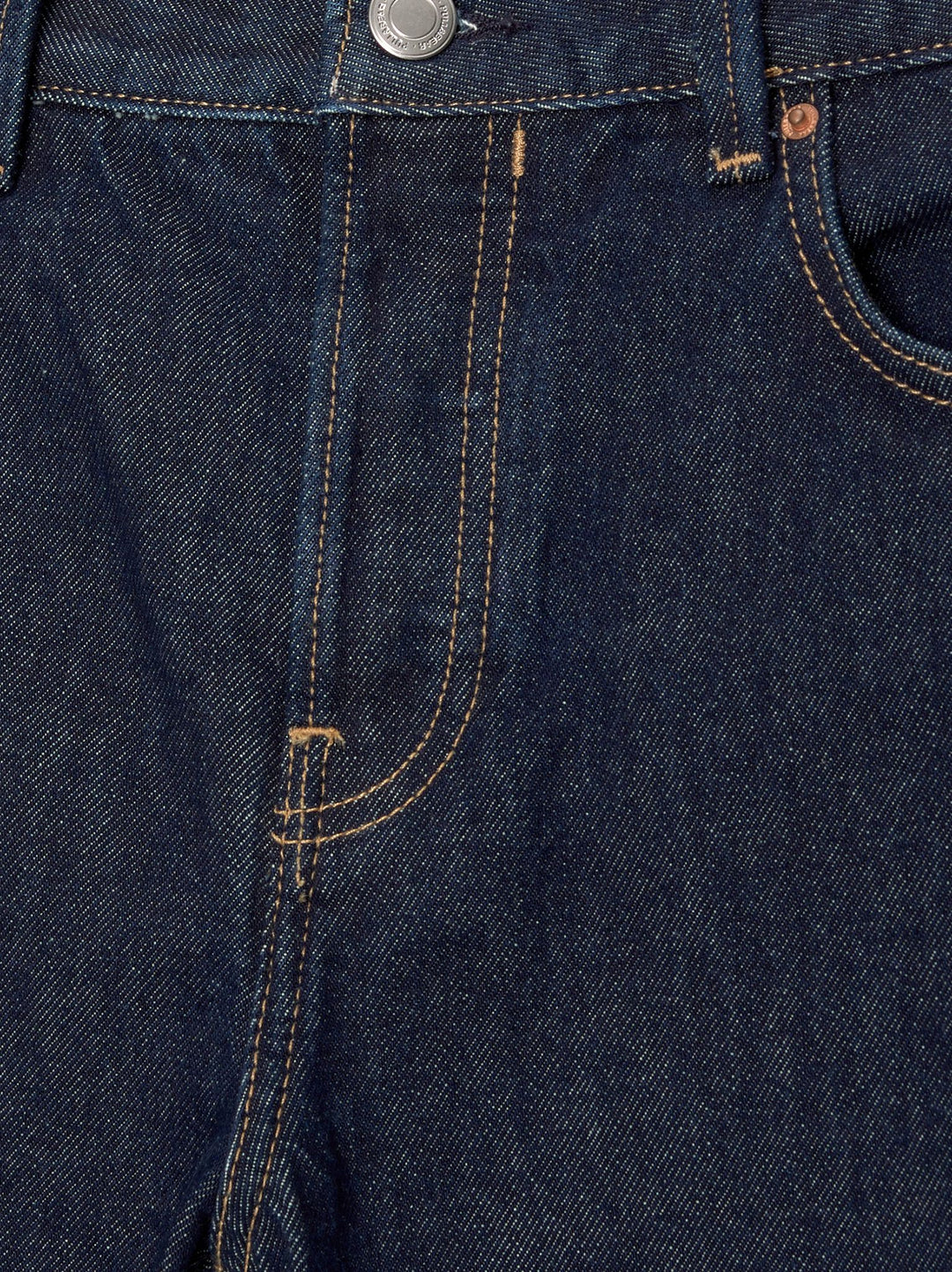 Moudda PULL & BEAR - Pantalon Droit Taille Moyenne Relaxed Selvedge - Tunisie 3
