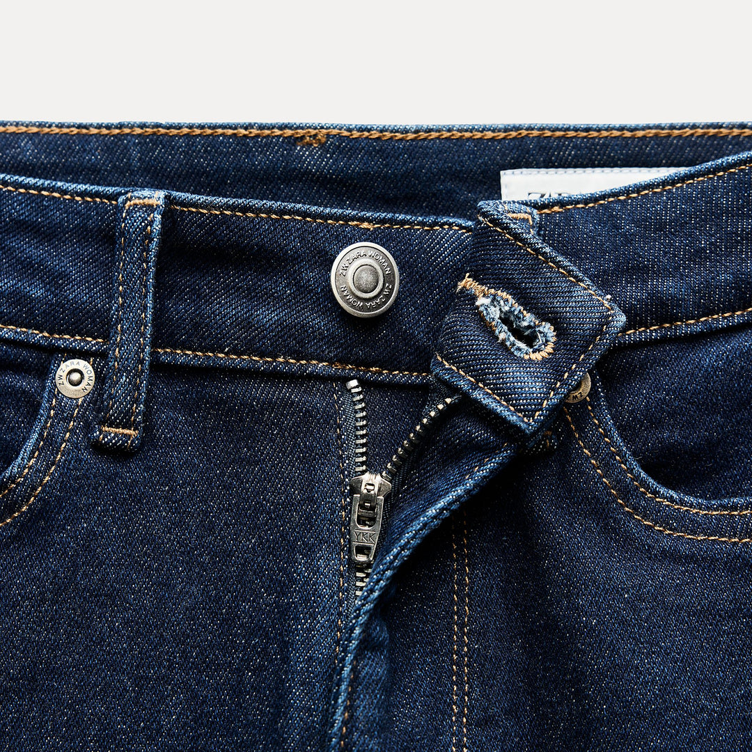 Moudda ZARA - Jean skinny taille haute indigo rinçé - Tunisie 4