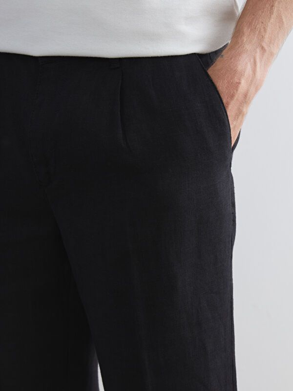 Moudda LC Waikiki - Pantalon tissé moyen Homme Noir - Tunisie 3