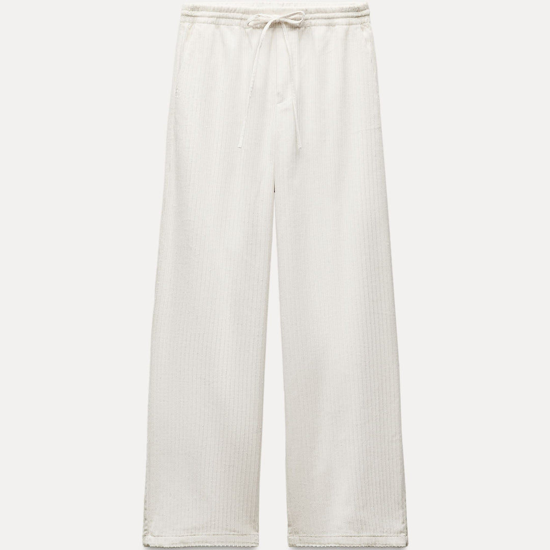 Moudda ZARA - Pantalon fluide velours côtelé taille élastique - Tunisie 2