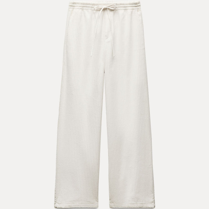 Moudda ZARA - Pantalon fluide velours côtelé taille élastique - Tunisie 2