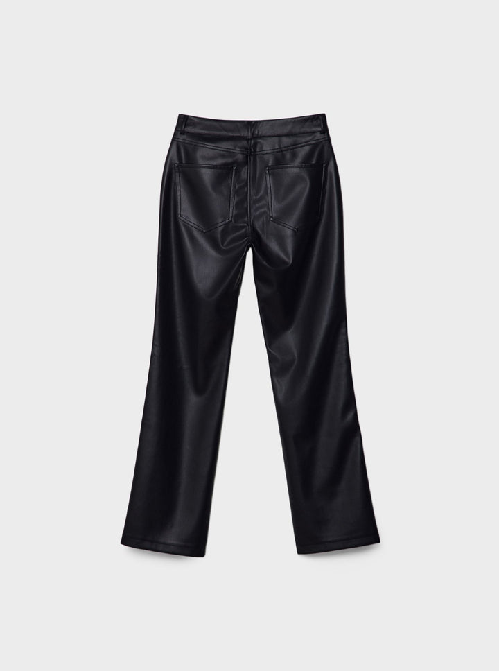 Moudda STRADIVARIUS - Pantalon D98 Straight Fit en Simili Cuir - Tunisie 4